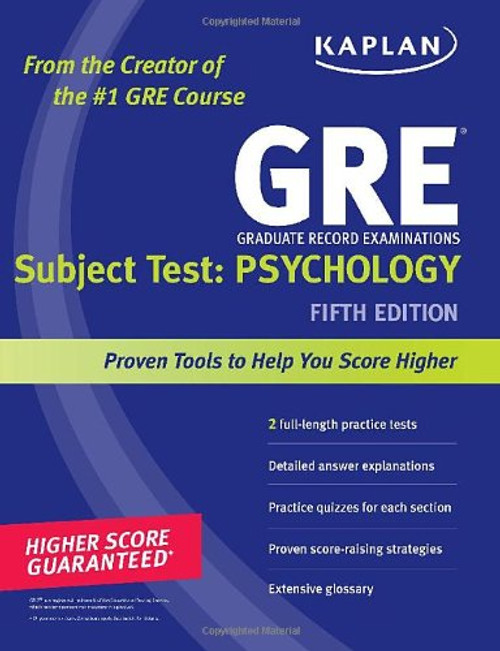 GRE Subject Test: Psychology, 5th Edition