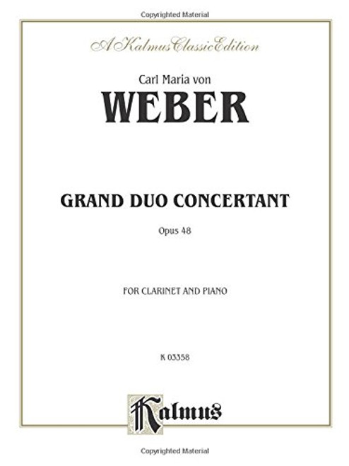 Grand Duo Concertant, Op. 48: Part(s) (Kalmus Edition)