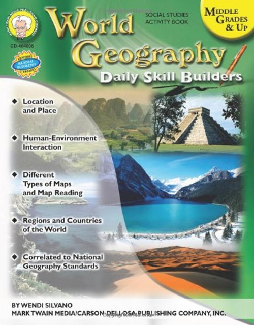 World Geography, Middle Grades & Up (Daily Skill Builders)