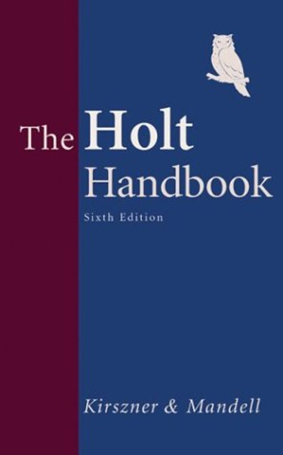 The Holt Handbook, Thumb Cut (with Revised APA, Revised MLA, and InfoTrac)