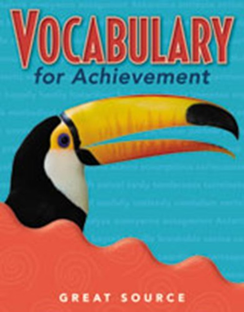 Vocabulary for Achievement: Teacher's Edition Grade 4 2000