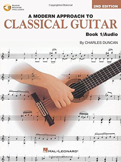 A Modern Approach To Classical Guitar Book 1 BK/online audio