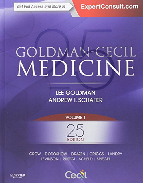Goldman-Cecil Medicine,  2-Volume Set, 25e (Cecil Textbook of Medicine)