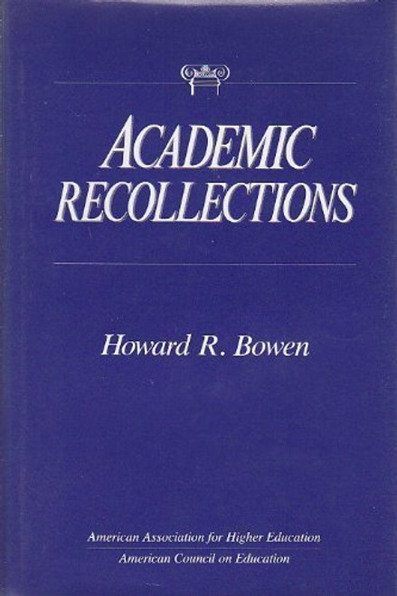 Academic Recollections
