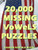 20,000 Missing Vowels Puzzles