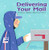 Delivering Your Mail: A Book About Mail Carriers (Turtleback School & Library Binding Edition) (Community Workers (Cavendish Square))