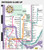 Streetwise Transitwise Map - Laminated New York Metropolitan Commuter Rail Map - Folding pocket size travel map with LIRR, NYC subway, NJ transit, path trains & Amtrak