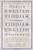 Modern English-Yiddish / Yiddish-English Dictionary (English and Yiddish Edition)