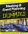 Meeting and Event Planning For Dummies