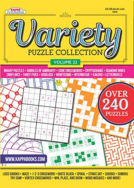 Variety Puzzles and Games Puzzle Book-Volume 23
