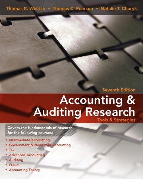 Accounting & Auditing Research: Tools & Strategies