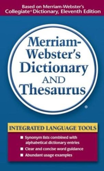 Merriam-Webster's Dictionary and Thesaurus