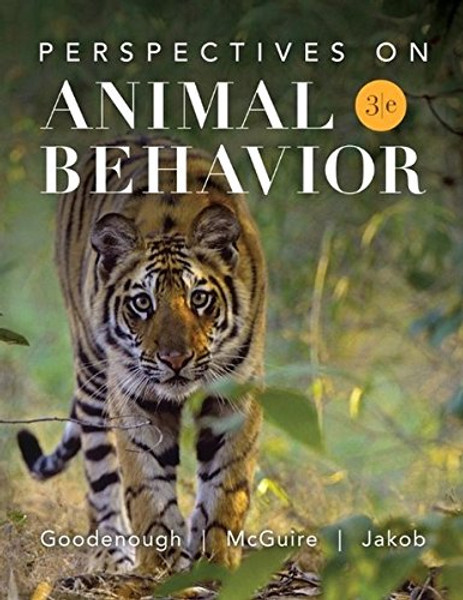 Perspectives on Animal Behavior