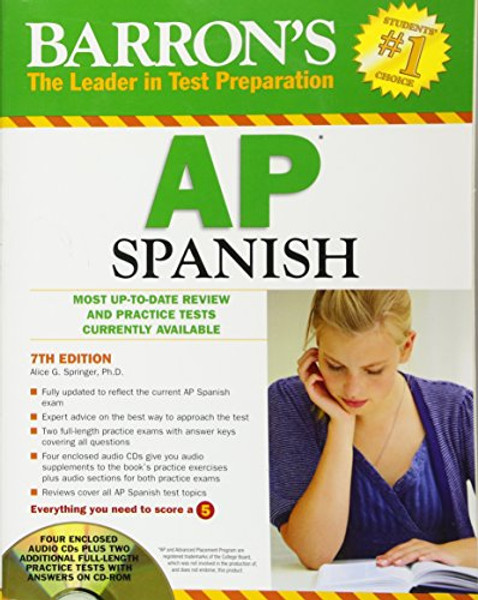 Barron's AP Spanish with Audio CDs and CD-ROM