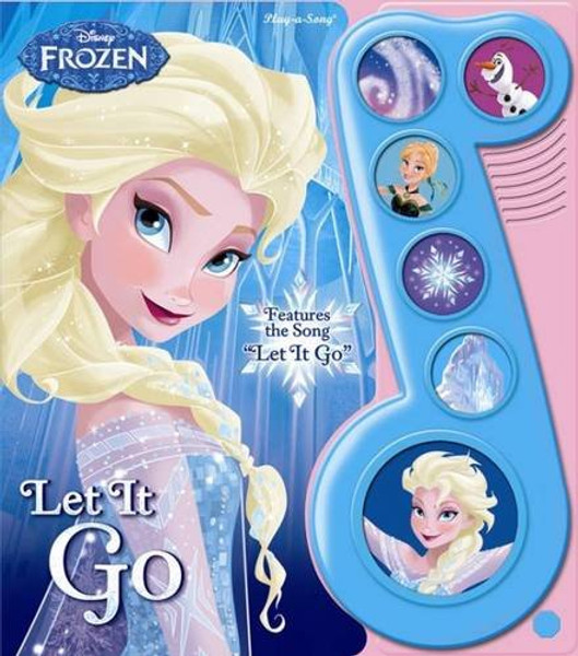 Frozen Let It Go Little Music Note Sound Book
