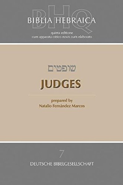 Judges (Biblia Hebraica Quinta)