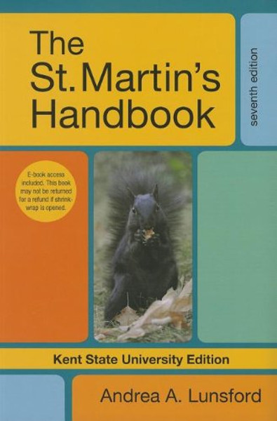 The St. Martin's Handbook, Kent State University Edition