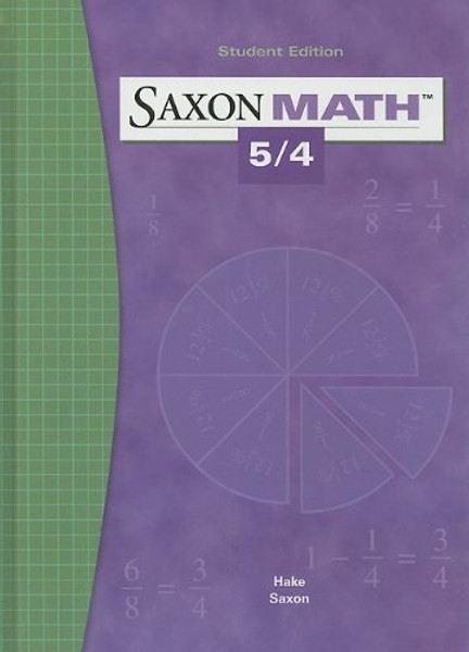 Saxon Math 5/4