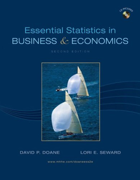Essential Statistics in Business and Economics with Student CD (Mcgraw-hill/Irwin Series Operations and Decision Sciences)