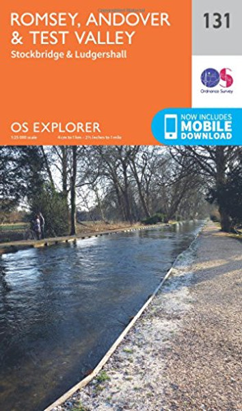 Romsey, Andover and Test Valley (OS Explorer Map)