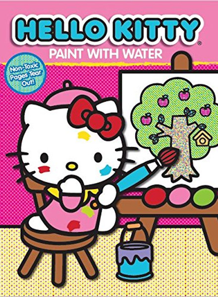 Hello Kitty Paint with Water Activity Book-Apple Tree