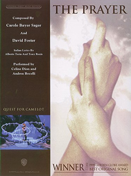 The Prayer: Piano/Vocal/Chords, Sheet (Original Sheet Music Edition) (Italian and English Edition)