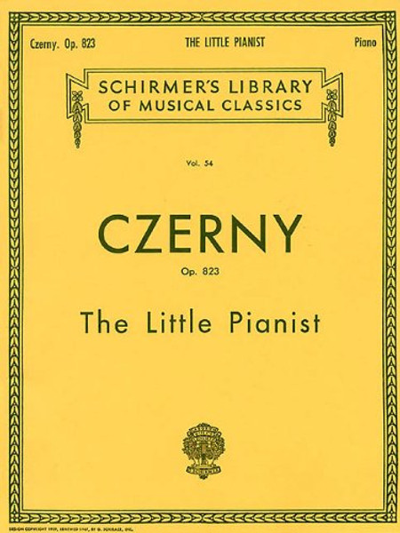 Little Pianist, Op. 823 (Complete): Piano Solo (Schirmer's Library of Musical Classics)