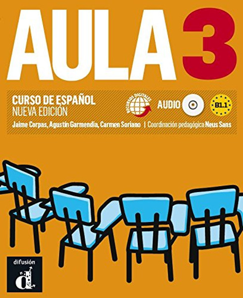 Aula 3. Nueva edicion. Libro del alumno + CD (Spanish Edition)