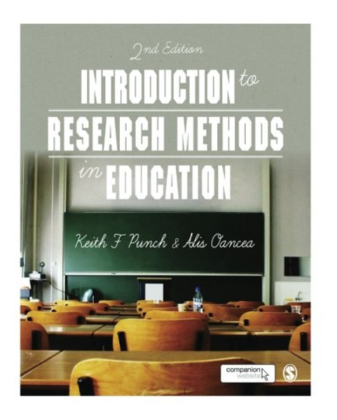 Introduction to Research Methods in Education