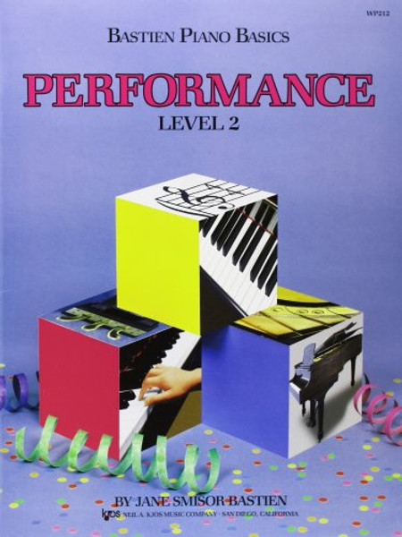 WP212 - Bastien Piano Basics - Performance Level 2