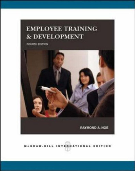 Employee Training & Development, 4th Edition