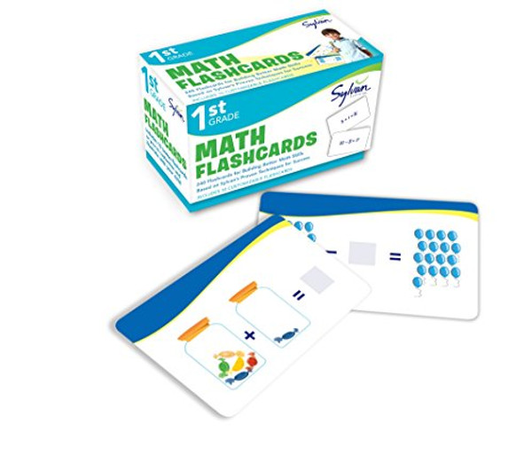 1st Grade Math Flashcards: 240 Flashcards for Building Better Math Skills Based on Sylvan's Proven Techniques for Success (Sylvan Math Flashcards)