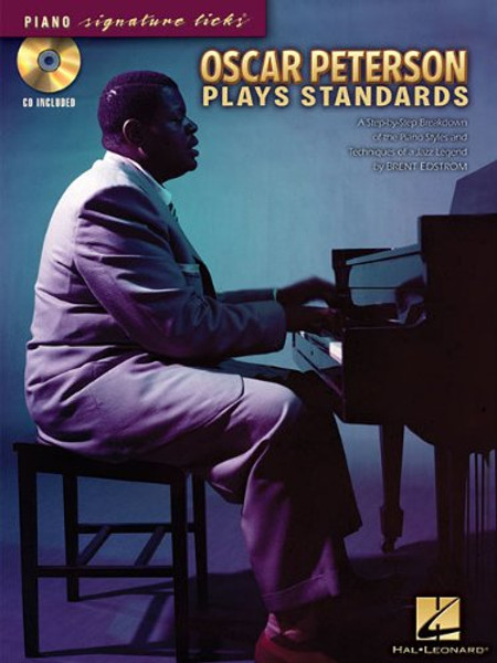 Oscar Peterson Plays Standard Piano Signature Licks Bk/Cd