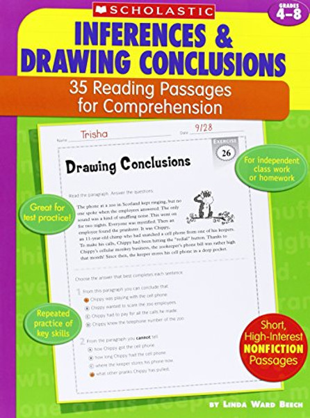 35 Reading Passages for Comprehension: Inferences & Drawing Conclusions