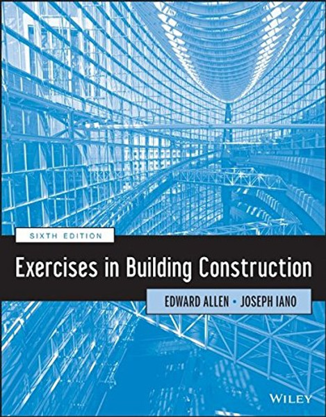 Exercises in Building Construction