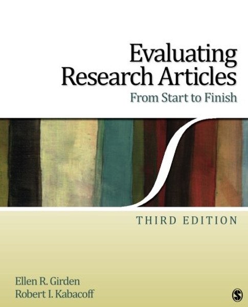 Evaluating Research Articles From Start to Finish (Volume 3)