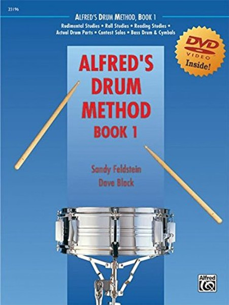 Alfred's Drum Method, Book 1 (Book & DVD)