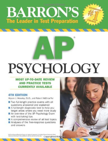 Barron's AP Psychology (Barron's: the Leader in Test Preparation)