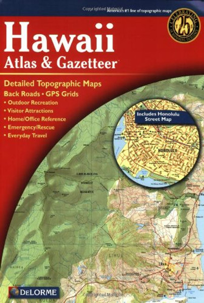Hawaii Atlas & Gazetteer (Delorme Atlas & Gazetteer)