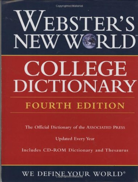 Webster's New World College Dictionary, Fourth Edition (Book with CD-ROM)