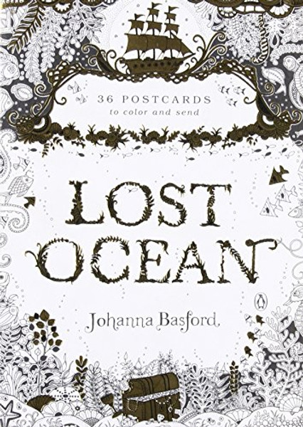 Lost Ocean: 36 Postcards to Color and Send