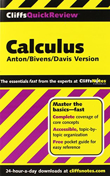 CliffsQuickReview Anton's Calculus