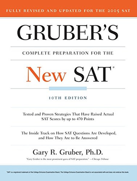 Gruber's Complete Preparation for the New SAT, 10th Edition