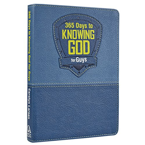 365 Days to Knowing God for Guys (LuxLeather)