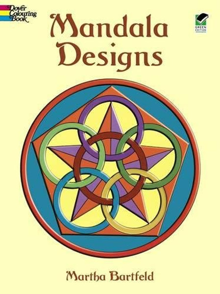 Dover Publications Book, Mandala Designs (Dover Design Coloring Books)