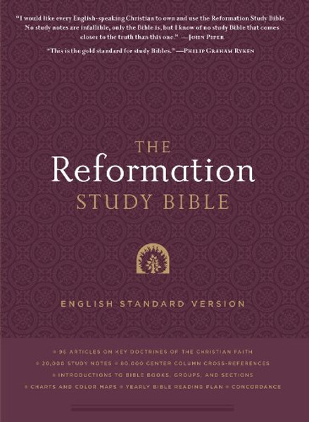 The Reformation Study Bible: English Standard Version Hardcover  w/Maps
