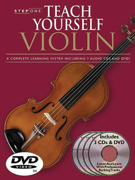 Step One: Teach Yourself Violin Course: A Complete Learning System Book/3 CDs/DVD Pack