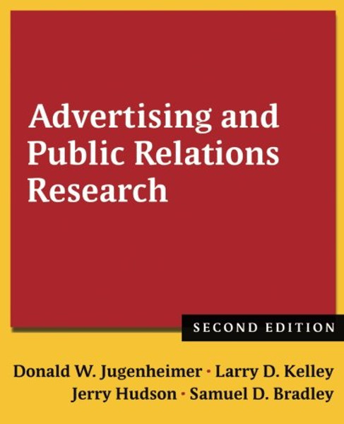 Advertising and Public Relations Research