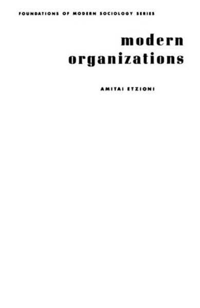 Modern Organizations