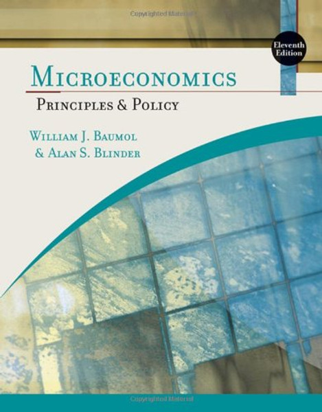 Microeconomics: Principles and Policy (Available Titles Aplia)